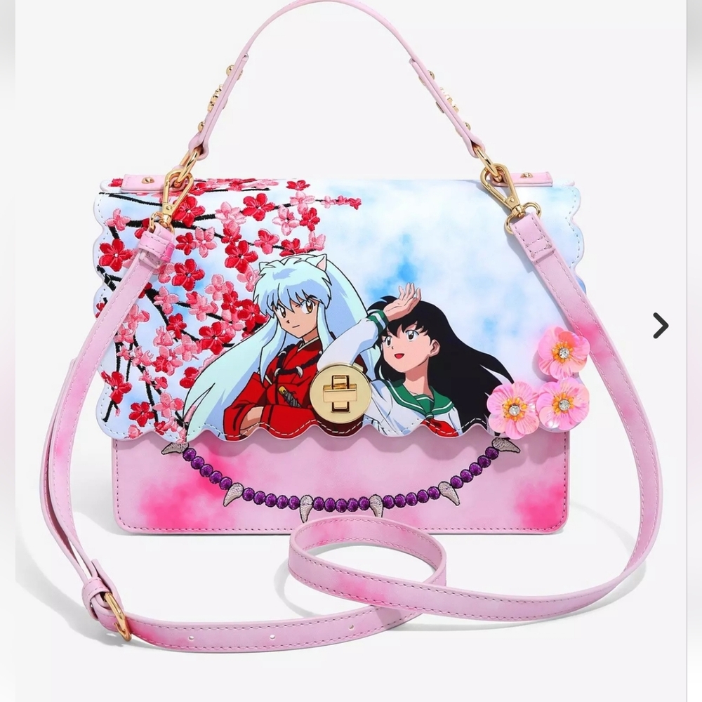 InuYasha Kagome & InuYasha Cherry Blossom Scenic Handbag - BoxLunch Exclusive